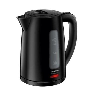Imagem de Chaleira Elétrica Pratic Hot CE-17 1,7L Mondial Preta Mondial 1850W 22