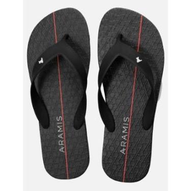 Imagem de Chinelo Aramis Masculino ARM1141 Logo Sash Preto-Masculino