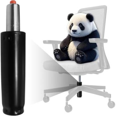 Imagem de Cilindro de elevação a gás para cadeira de escritório serve para a maioria das cadeiras de mesa e cadeiras de jogos, pistão de choque pneumático hidráulico de longo curso resistente de 226 kg
