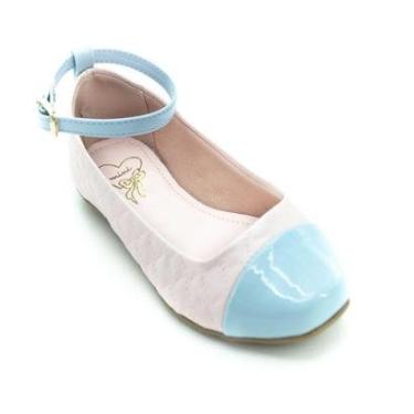 Imagem de Sapatilha Infantil Menina Mini Sua Cia 9128.51386 - Rosa E Azul-Feminino