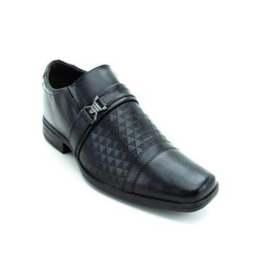 Imagem de Sapato Social Masculino B´karellus TRE04/C3 - Preto-Masculino