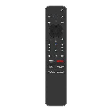 Imagem de RMF-TX910U Controle remoto de substituição por voz para Sony Bravia TV KD-43X72K KD-43X73K KD-43X75WL KD-43X80L KD-50X75WL KD-50X80L KD-55X75WL KD-55X82K KD-55X85K KD-55X85K 55X80 L XR-75X95L XR