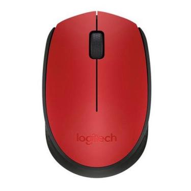 Imagem de Mouse Sem Fio Logitech Vermelho M170 - 910-004941 - no-brand