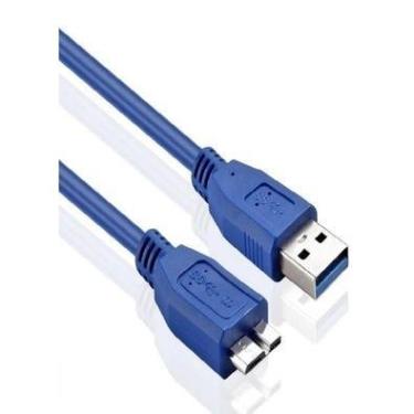 Imagem de Cabo Usb 3.0 Macho X Micro Usb B Macho Tebera 3 Metros