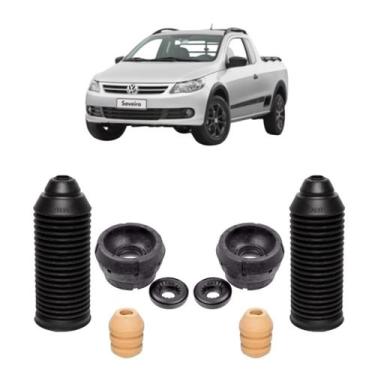 Imagem de Kit Batente Coxim Amortecedor Dianteiro Saveiro G5 - Jepaflex