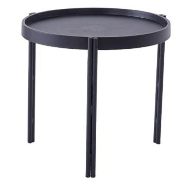 Imagem de Mesa de Apoio Redonda Enjoy Rivatti 50 cm (Largura) Tampo Polipropilen