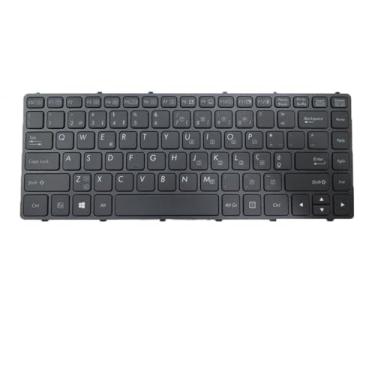 Imagem de Teclado retroiluminado para portátil para getac v138418cs1 v00 PO-RO 531087680982 portugal po moldura preta novo