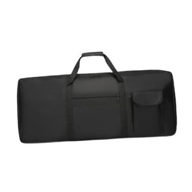 Imagem de JunZheHub Bolsa Acolchoada Grossa para Piano Eletrônico, Capa de Viagem, 76 Chaves