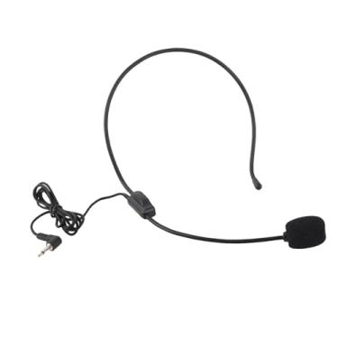 Imagem de Mini microfone condensador com fio de 3,5 mm para fones de ouvido, amplificadores de voz, para professores, alto-falantes, apresentações