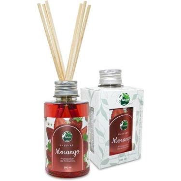 Imagem de Odorizador Aromatizador Perfumado Ambiente Morango Com Champagne Tropi