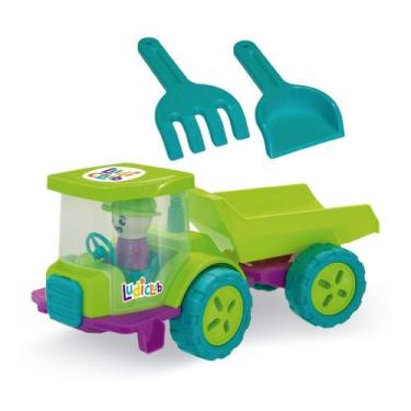 Imagem de Ludi Club Caminhãozinho Infantil Caçamba de Obras Sortido - Usual Brin