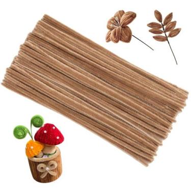 Imagem de Limpadores de tubos ZXIIXZ 100 Chenille Stems Craft Supplies