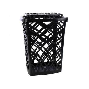 Imagem de Cesto De Roupa Organizador Lavanderia 30 Litros Eco Nature 3086 Jaguar
