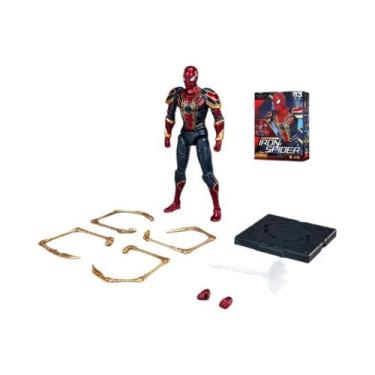 Imagem de Figuras De Ação Avengers De 15cm Iron Man Mark50 Homem-Aranha Thanos H