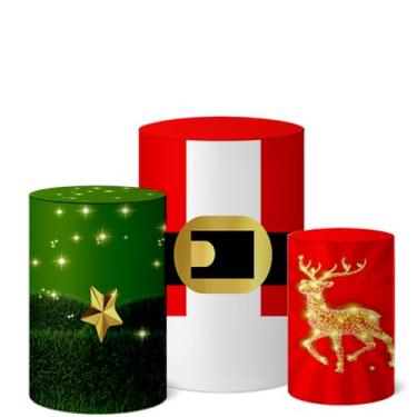 Imagem de Trio Capas De Cilindro C/Elastico Veste Facil Natal (CLNAT043)