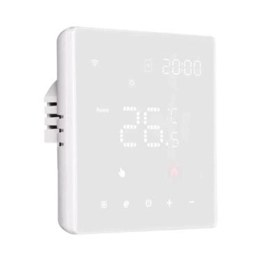 Imagem de Termostato Inteligente WiFi Controlador De Temperatura Programável Par
