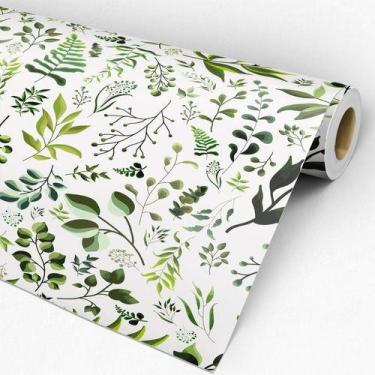 Imagem de Papel De Parede Folhagens - Mil Folhas - 3,00x0,50m - DEKAL DECOR