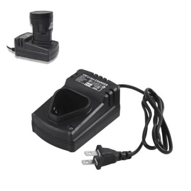 Imagem de ELSOON Carregador de bateria de 12,6 V, adaptador de energia de 12 W compatível com foles elétricos, ferramentas portáteis para lareira, soprador de fogão a lenha, churrasqueira ao ar livre e