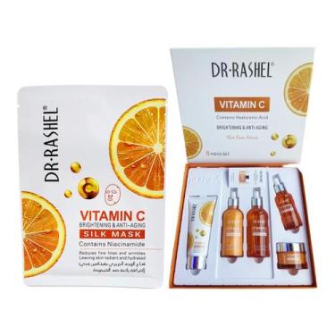 Imagem de Conjunto de cuidados com a pele Dr. Rashel Vitamina C com ácido hialur