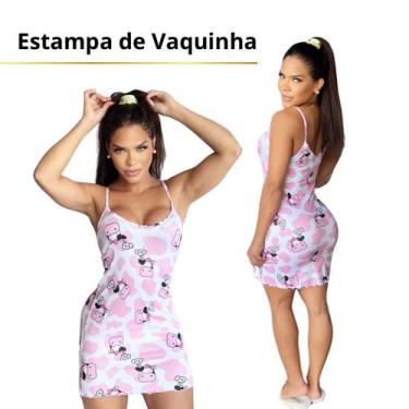 Imagem de Camisola Feminina Pijama Personagens Vestido de dormir - PODER DE HERA