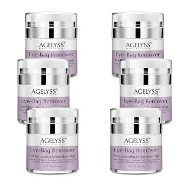 Imagem de Agelyss Creme Eye Bag - Hidratação Profunda - Inchaço, olheiras e rugas - Sem parabenos, sem crueldade, vegano - Pacote com 6