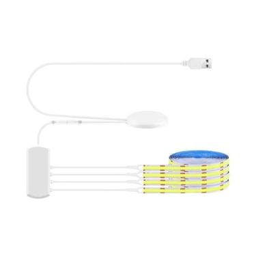 Imagem de Kit De Fita LED COB USB 5V 1-6 Peças 1-3M Com Interruptor Dimmer Para 