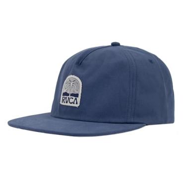 Imagem de RVCA Boné masculino com fecho snapback, azul-marinho vintage