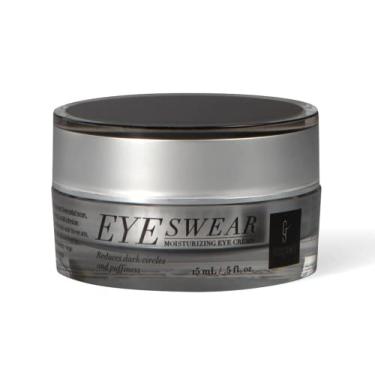 Imagem de GOODJANES Eye Swear Creme clareador para olhos com Aloe Vera, lavanda e complexo de células-tronco – Fórmula hidratante para olheiras, inchaço e linhas finas – vegano e livre de crueldade