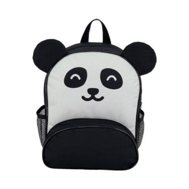 Imagem de Mochila Infantil Panda Escolar Passeio 12L Unissex Leve Resistente DLu