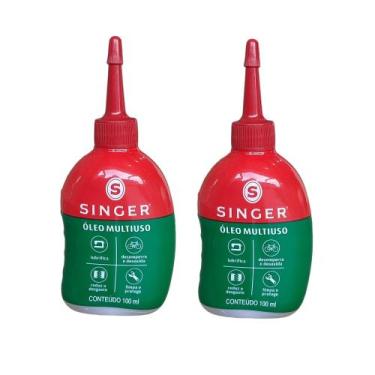 Imagem de Óleo Lubrificante Singer 100ml Maquina de Costura 2 Unidades