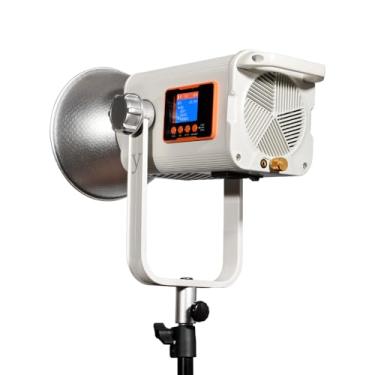 Imagem de Yidoblo Refletor LED bicolor 300W 2700K-6500K CRI 96, DMX/controle de aplicativo, suporte Bowens de luz de vídeo LED para fotografia/videografia/criação de conteúdo YouTube/TikTok e transmissão ao