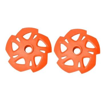 Imagem de oshhni 2 peças de reposição para bastões de caminhada, cestas para neve e lama, bastões de caminhada de borracha resistentes, acessórios para camping, S