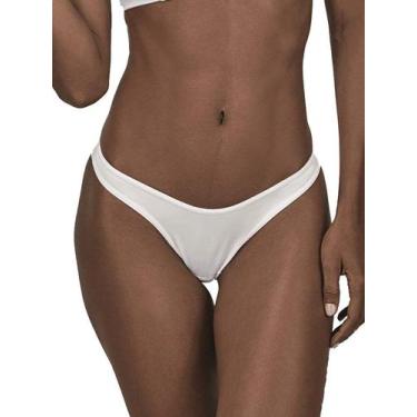 Imagem de Calcinha Fio Dental Desejo DeMillus 51813, Branco, EG