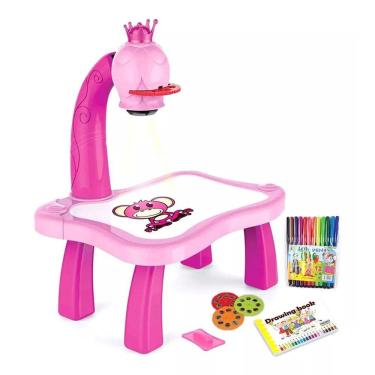 Imagem de Mesa Projetora Infantil Musical com 24 Desenhos