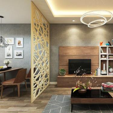 Imagem de Painel Vazado Divisória MDF Veneza Crú - Decore Painéis e Divisórias, 