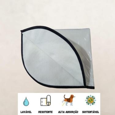 Imagem de 10 Tapete Higiênico Lavável Cachorro Médio, Taman 60 X 80 Cm