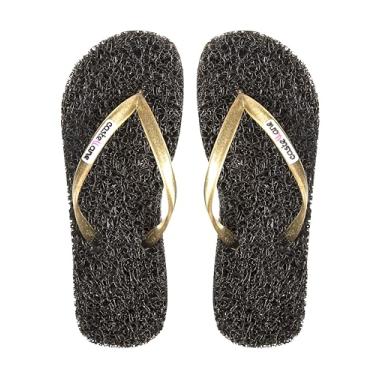 Imagem de Chinelo Feminino Confort indicado para pessoas que sofrem com Esporão de Calcâneo, Fascite Plantar, Hiperidrose PLantar e Neuroma de Morton, além disso, dá a sensação de estar pisando em um tapete leve e macio, Massageador para os seus pés. (Preto, BR, Adulto, Faixa Numérico, 39, 40)