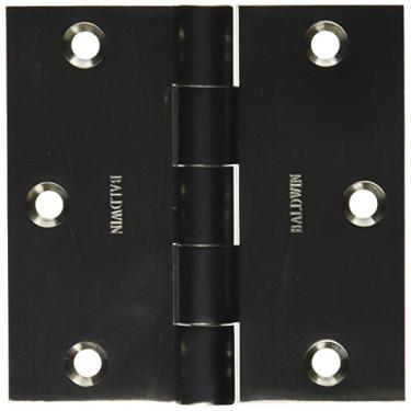 Imagem de Baldwin 1035056I Dobradiça quadrada de encaixe, níquel acetinado vitalício