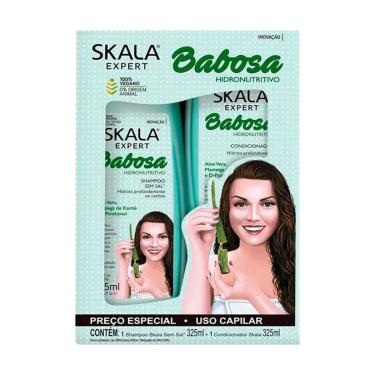 Imagem de Kit Shampoo Skala Expert Babosa 325ml + Condicionador 325ml Vegano Original