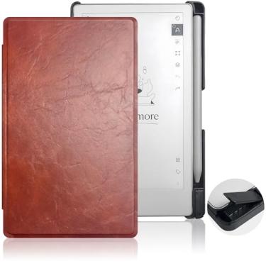 Imagem de Aippdo Capa para notável Paper Pro Move 18.5 cm 2025, capa protetora de livro com suporte de caneta embutido, com função hibernar/despertar automática.
