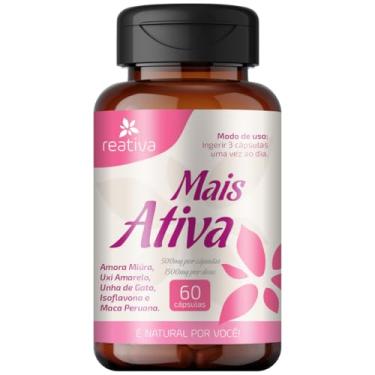 Imagem de Suplemento Alimentar Feminino Mais Ativa Multivitamínico com 60 Cápsulas