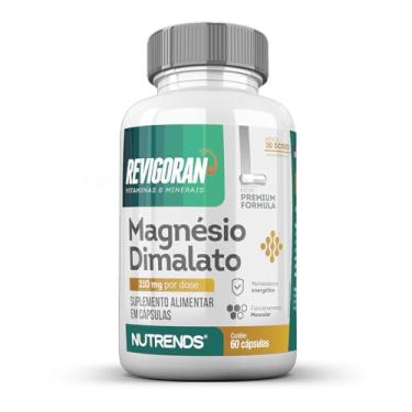 Imagem de Revigoran Magnésio Dimalato 60 Cápsulas, 210mg de Magnésio, Nutrends