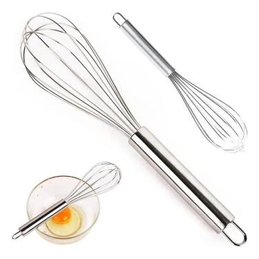 Imagem de Batedor Clara De Ovo Fue Foet, Fouet , Bolo 21Cm Inox
