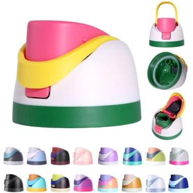 Imagem de Branbox Tampa de substituição para Owala Freesip, compatível com Owala Cup 473 ml, 680 g, 947 ml, 1,134 g, tampa superior de garrafa de água com um botão para Owala Freesip, à prova de vazamento