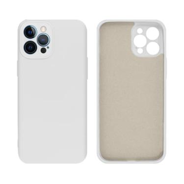 Imagem de Capinha Compativel com iPhone 12 Pro Max Com Proteção de Câmera em Silicone com Interior Aveludado