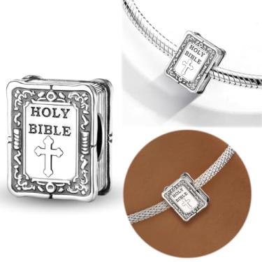 Imagem de 1 peça de berloque de prata elegante para mulheres, faça você mesmo e roupa diária combinando joias decoração presente para mamãe, 11.35*9.25mm, Prata, Sem Pedra Preciosa