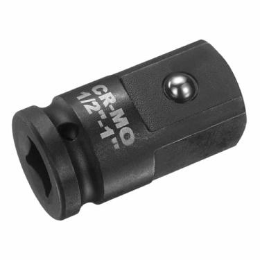 Imagem de HARFINGTON Adaptador de soquete de impacto fêmea de 1/5.1 cm para 2.5 cm macho aumentador de acionamento quadrado padrão SAE CR-MO conversor de aço, chave de impacto, chave catraca, disjuntor, barra