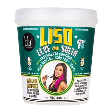 Imagem de Máscara Antifrizz Liso, Leve And Solto Lola Cosmetics 230g
