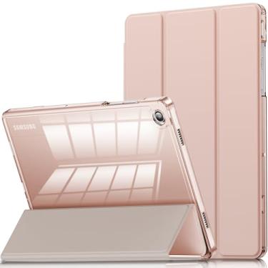 Imagem de INFILAND Capa para Samsung Galaxy Tab A11+ Plus/A9+ Plus de 11 polegadas (2023/2025), capa protetora inteligente transparente com suporte fino para tablet Galaxy A9+/A11+ [despertar/hibernar