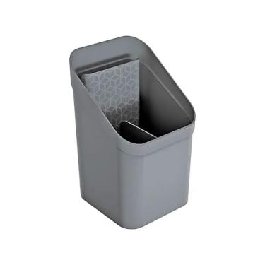 Imagem de Escorredor de Talheres Multi de Plástico na cor Cinza Titânio UZ Utilidades - UZ447-CIN